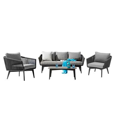 China Frame Modern Design Durable Home Use Sofa Set European Style 4 Ctns Living Room Furniture / 4