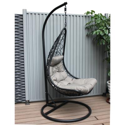 China Egg Hanging Chair And Hanging Chair Modern Design Steel Garden Furniture for sale