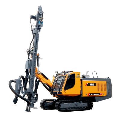 China Kaishan KT12 easy mining machinery combined drilling rig and air compressor with oil drilling tools for sale