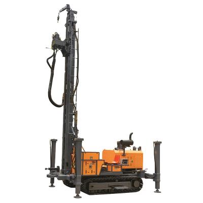 China Water Well Drilling Rig KW180 Drill Depth 180m Easy Support Drill Rod for sale