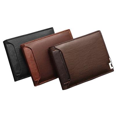 China Waterproof Wallet Men 2021 Slim Minimalist Bifold Wallet Men Pinch Amazon Hot Sale Credit Card Holder for sale