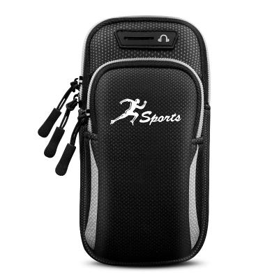 China 2021 New Water Proof Mini Arm Bag Running Bag Phone Case Cell Phone Sports Bag Arm Wrist Type Water Proof for sale