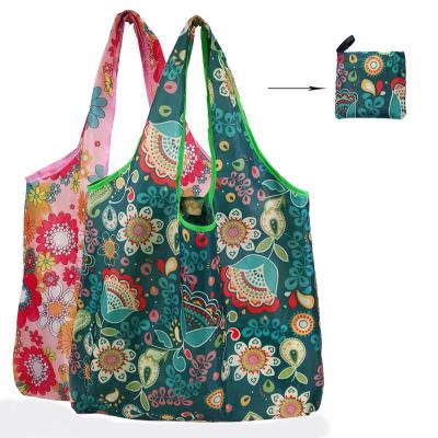 China Hot Selling Fashion 190T Polyester Head Layer Whip New Style Custom Shopping Bags Wholesale for sale