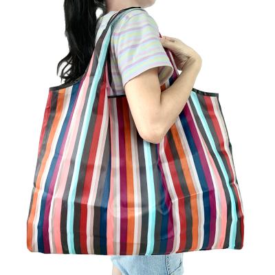 China New Style Wholesale Fashion 210D Oxford Cloth Men's Reusable Shopping Bag Good Quality for sale