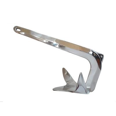 China Claw Anchor Stainless Steel Bruce Claw Boat Anchor For Dinghy Kayak Yacht for sale