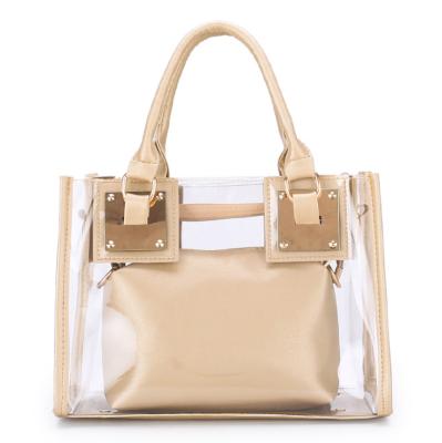 China Fashion China New Arrival PVC Small Chain Woman Luxury Jelly Handbag Ladies Purses And Handbags In Stock for sale