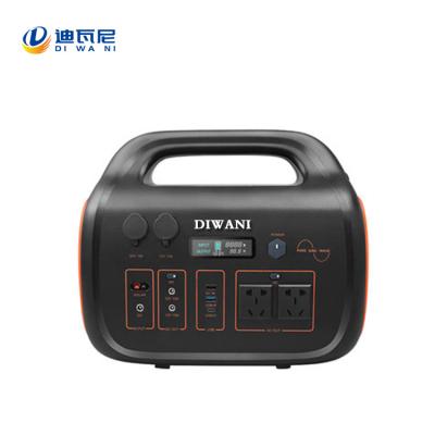 China Support Quick Charge Home Rechargeable Solar Power Bank Generator 1kw Outdoor Camping Portable Power Station for sale