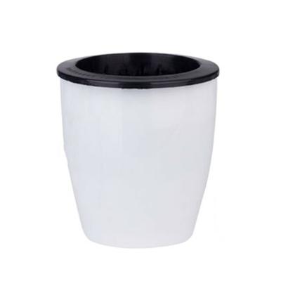 China Flowerpot Plastic Self Absorbent Fashion Logo Minimalist Simple Planting Green Custom Style for sale