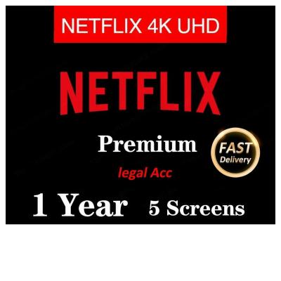 China Global Universal 24/7 Work Online Netflix 4K France Spain Italy Germany Eu Official and Safest Choice Plan Netflix Account Premium 1 Year for sale