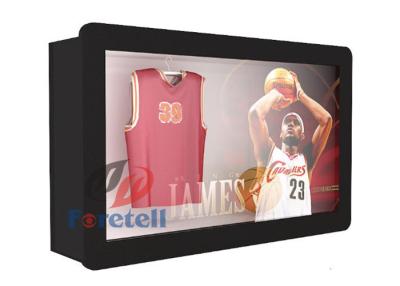 China See Through Monitor Screen Transparent LCD Display Luxury Mirror Stainless Steel Materials for sale