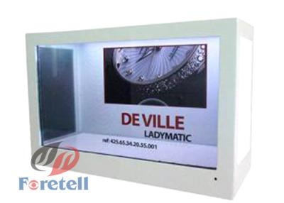 Cina Macchina LCD trasparente 100 ~ alimentazione elettrica di pubblicità dell'esposizione del pannello dell'affissione a cristalli liquidi di TFT 240V in vendita