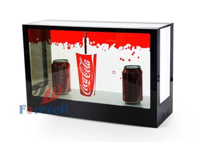 China FHD Exhibition Transparent Touch Screen Display , Desktop 3d See Through Lcd Display for sale