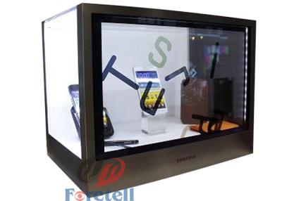 China Buntes transparentes LCD-Anzeigen-Touch Screen transparentes Monitor-Acryl + Aluminiumfall zu verkaufen