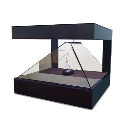 China 360 Degree 3d Holographic Display Box Advertising Pyramids 5ms Response Time for sale