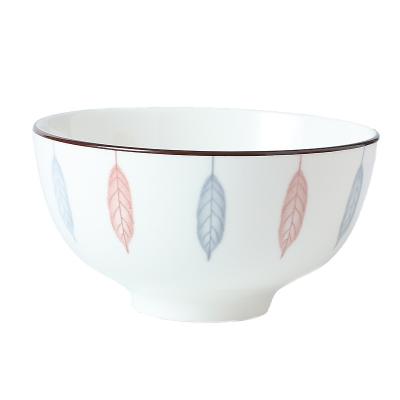 China Viable Factory Wholesale Ceramic Soup Bowl,Restaurant Ceramic Ramen Matte Bowl for sale