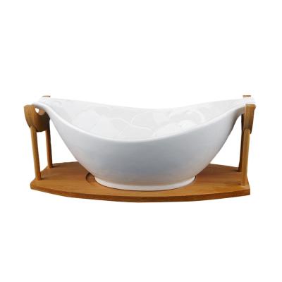 China Factory supply good durable durable porcelain soup bowl snack bowl hot sale ceramic porcelain for sale