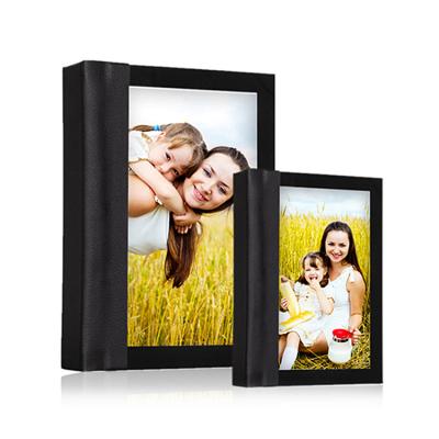 China PU Album Photo Fabricate High Quality Handmade Acrylic Cover With Auto-Stick Pages for sale