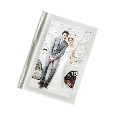 China Customization Acrylic Transparent Wedding Photo Album Cover Album for sale