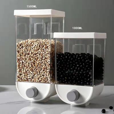 China 2022 New Best Selling Classic / Postmodern Rice Dispenser Grains Wall Mounted Storage for sale