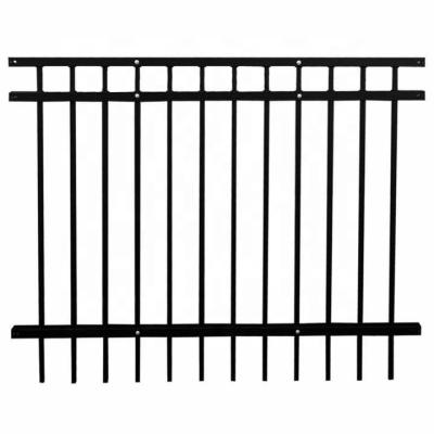 China Easily Assembled Cheap Pool Fencing Yards Galvanized Metal Fence Panels Residential Privacy Fence for sale