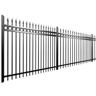 China Easily Assembled Custom Acceptable Iron Fencing Decorative Security Garden Fences are at the Forefront Superior Steel Fence for sale