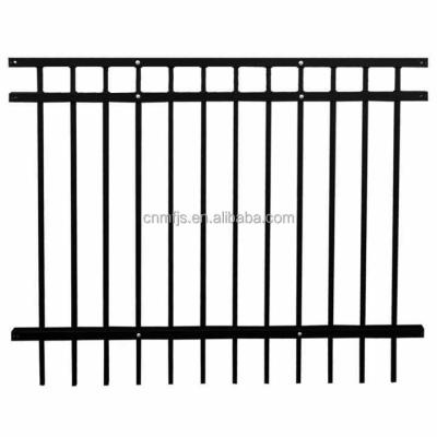 China Easily Assembled Galvanized Garden Fence Picket Modern Corten Steel Outdoor Steel Panel Electro or Barred Fence Galvanized Steel Fence Posts for sale