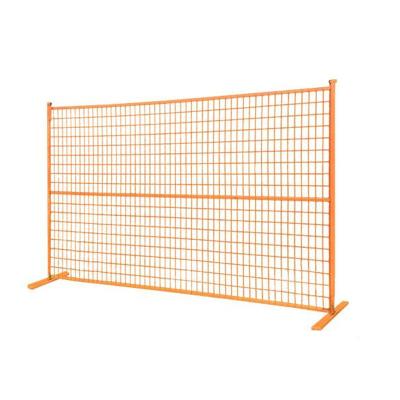 China Wholesale Easily Assembled PVC Coated Canada Portable Removable Temporary Fence Panel for sale