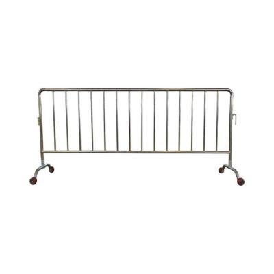 China Easily Assembled Portable Metal Crowd Control Barricades Customized Pedestrian Barriers for sale