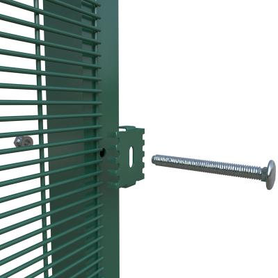 China Easily Assembled High Security Galvanized Durable Welded Heavy Duty Anti Climb Fence for sale