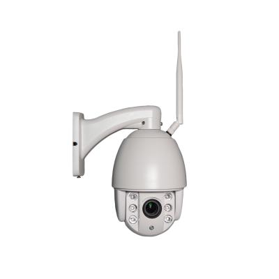 China IR 60M Wifi Mini PTZ Network Camera 4X Optical Zoom 1.3MP Resolution Waterproof for sale