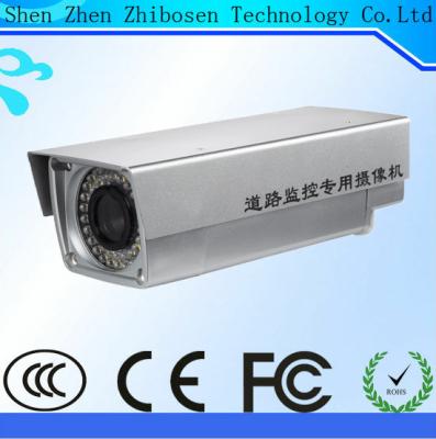 China PAL NTSC parking lot license plate paint camera 700TVL , 50 Degree View angle for sale