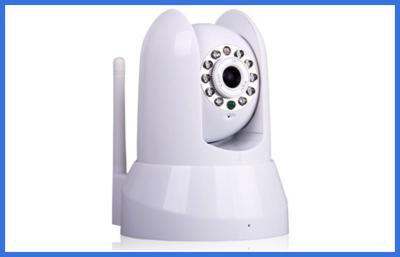 China WIFI Motion Detection Wireless IP Cameras Auto IR LED Night Vision 10 m for sale