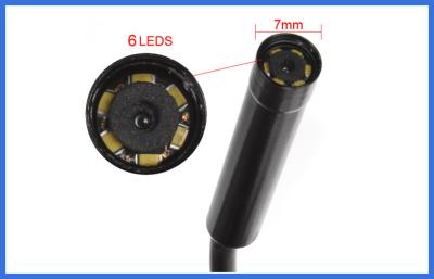 China 2M 7mm USB Industrial aerospace Endoscope Camera with 6 super bright LED lights for sale