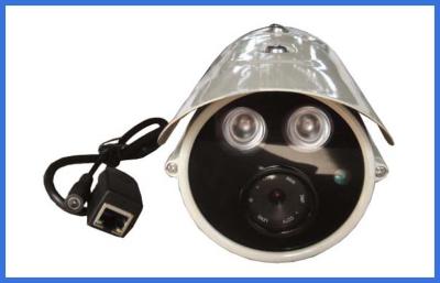 China Outdoor 30M Ir distance Bullet CCTV IP Cameras , H.264 compression security camera for sale