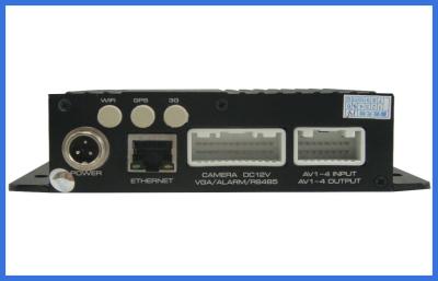 China 4 Kanalfahrzeug-Recorder Mini-H.264 Digital Videorecorder mit Warnung zu verkaufen