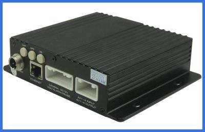 China Diseño a prueba de choques del sistema de linux del vehículo DVR 4channel del video de H.264 Digitaces en venta