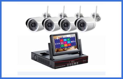 China High Resolution Wireless CCTV Camera Kits H.264 Waterproof Ip Camera for sale