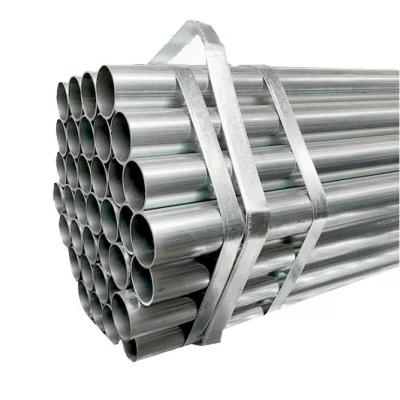 China OEM ODM Galvanized Round Tube Q235 Q345 Mild Steel ERW Round Tube for sale