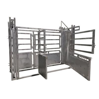 China Cattle Crush Galvanized Livestock Fencing Galvanized Steel Fence for sale