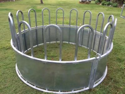 China Galvanized Cow Headlock Custom Cattle Dairy Headlocks Farming Equipment Cattle Feeder for sale