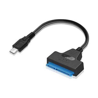 China Data Transfer SATA to USB C Cable, USB C to SATA III Hard Drive Adapter Converter for 2.5 Inch SSD and HDD Data Transfer, Support UASP for sale