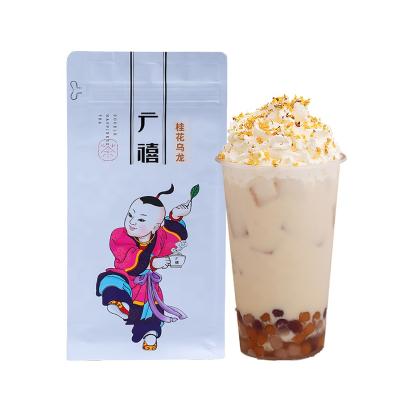 China 2021 Sweet Tea New Product Osmanthus Flavor Oolong Tea Bags For Milk Tea Triangle Tea Bag for sale