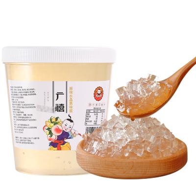 China Original Bubble Tea Filler Jelly Topping Konjac Jelly and Pudding for sale