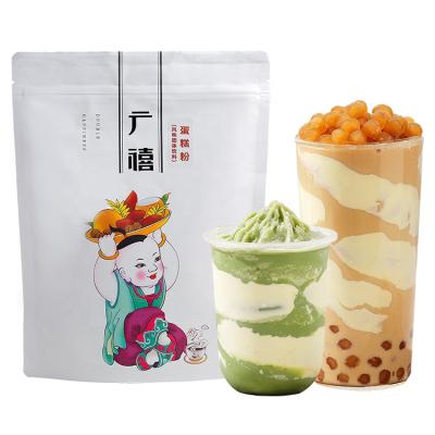 China High Quality Bubble Tea 800g Double Happiness Cake Mix Powder For Bubble Tea Or Cake Baking Cake Tools Edible Food Powder for sale