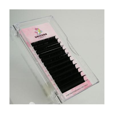 China Full Volume Siberian Mink Various Specifications Optional PBT Korean Eyelashes Black Ultra Russian Eyelash Curling Tray for sale