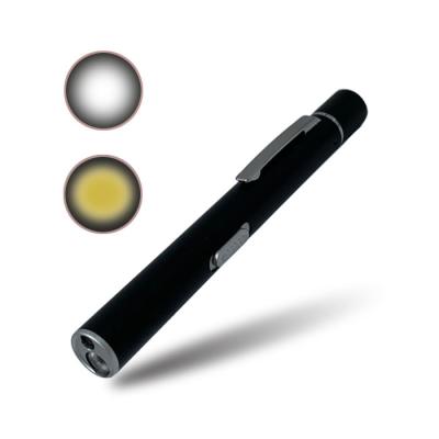 China Original Factory Emergency 2 IN 1 Dual Pen Torch Light Magnetic LED Flashlight Pocket Light Source Pen Lights Medical For Nursing for sale