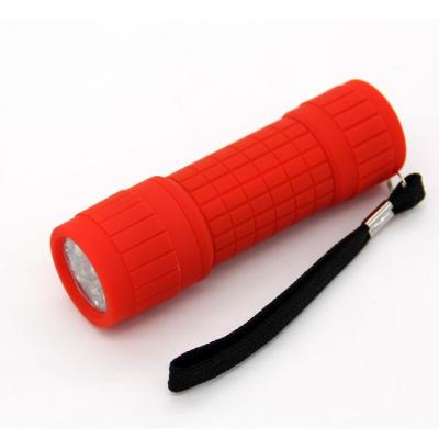 China Hot Selling Cheap Emergency LED 3AAA Handheld Flashlight Outdoor 9LED Emergency ABS Plastic 9LED Flashlight Multi-Functions Flashlight for sale