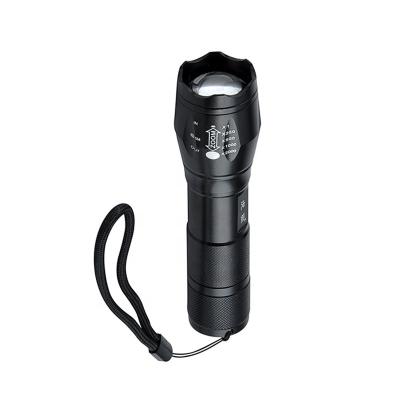 China Hot Sale 10W 5 Zoom Tiger Wolf Military Torch Model Aluminum Alloy LED Camping Light Flashlight HL-6111B for sale