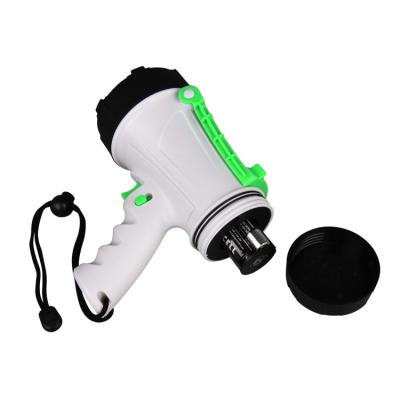 China LANDSCAPE China factory OEM ODM 900LM LED 4AA hunting rotating light used mobile search LED flashlight HL-8203A for outdoor camping for sale