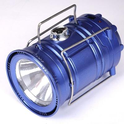 China Warehouse Solar Power Multi-functions Promotional Lantern ABS LED Tent Camping Plastic Handheld Lantern Rechargeable for sale